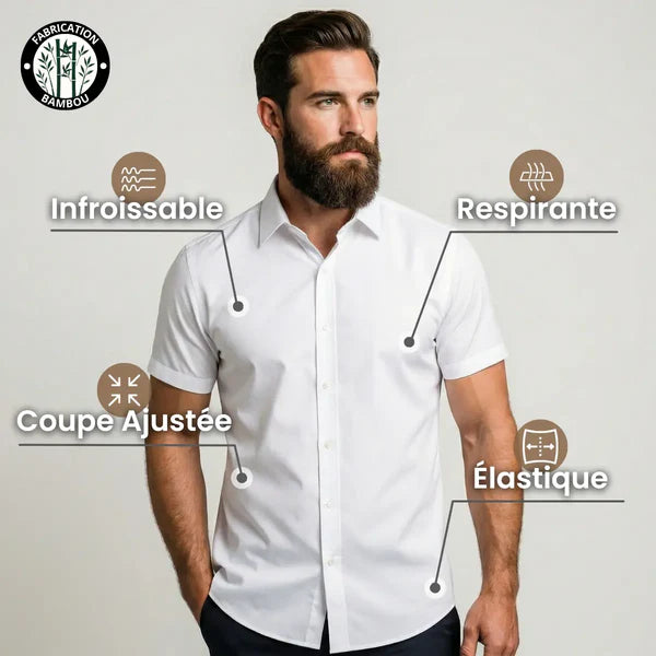 Chemise à manches courtes Mavaro®