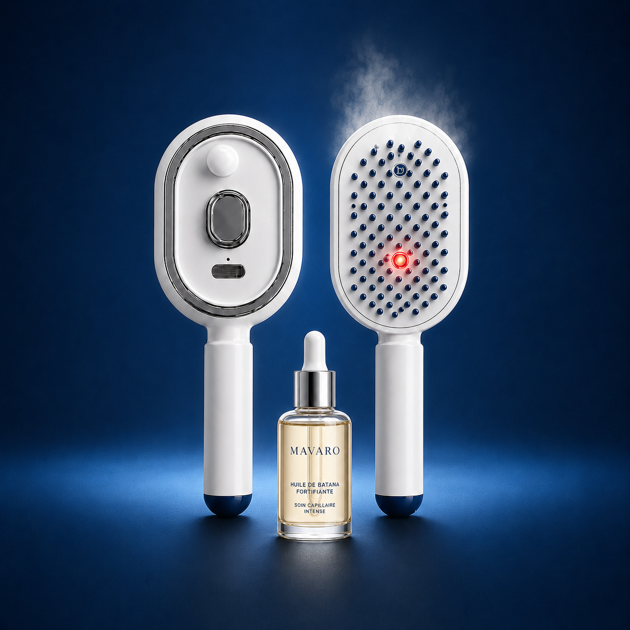 Brosse lissante vapeur - Mavaro®